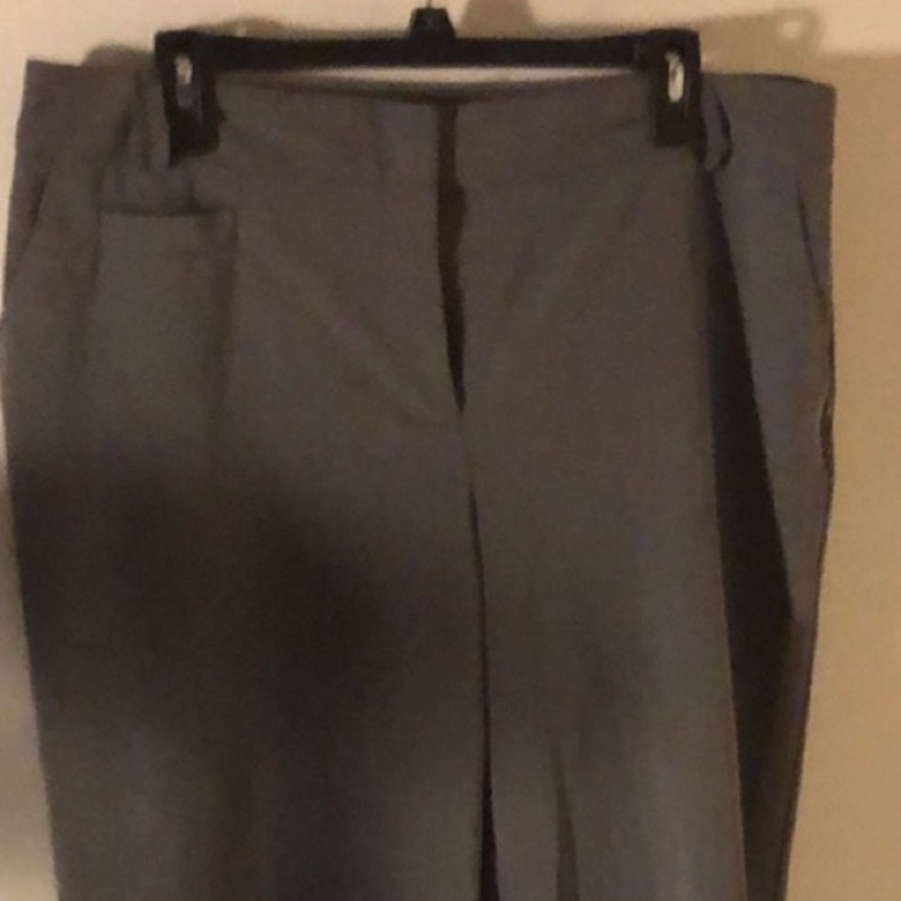 Gray dress pants